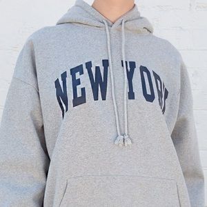 John Galt New York Boyfriend Hoodie